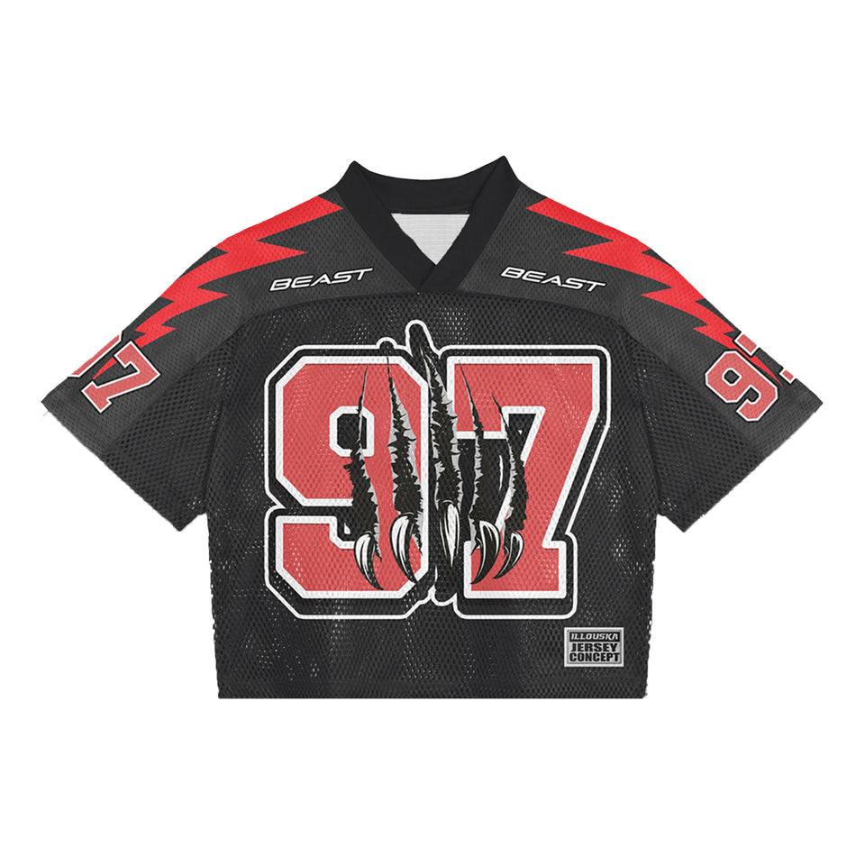 No97 Claw Mesh Boxy Jersey