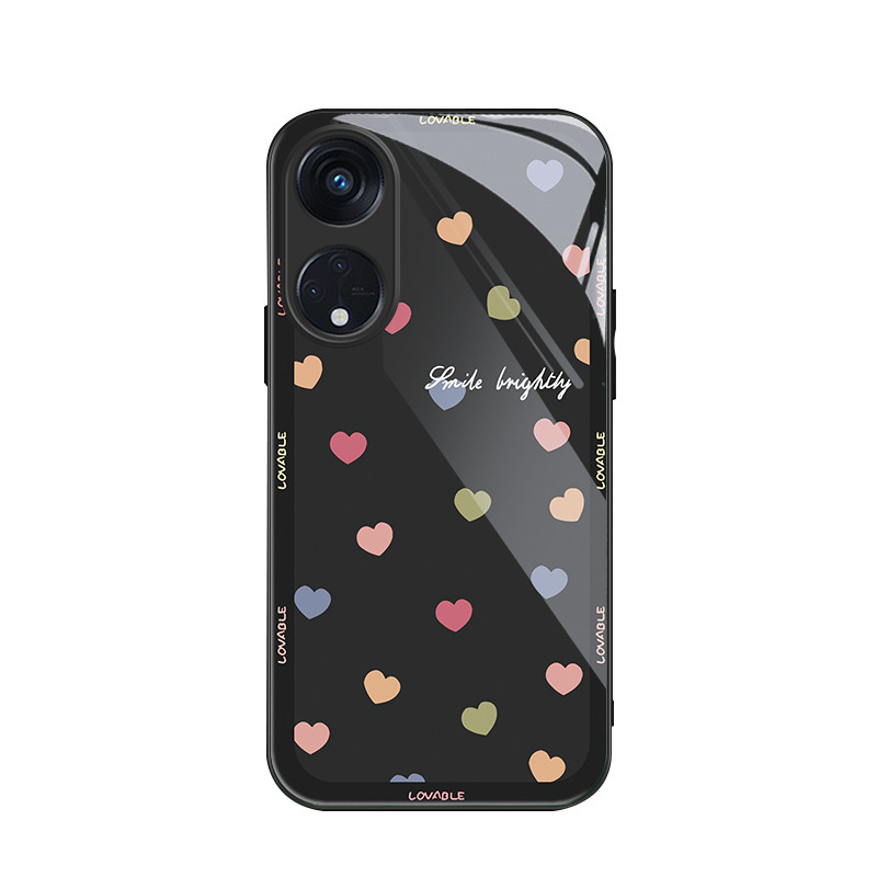 สําหรับ Oppo Reno 8T 5G&Oppo A1 Pro 5G , หัวใจเล็กๆมากมาย, บุคลิกภาพอินเทรนด์, เคสป้องกันโทรศัพท์ป้องกันการตก