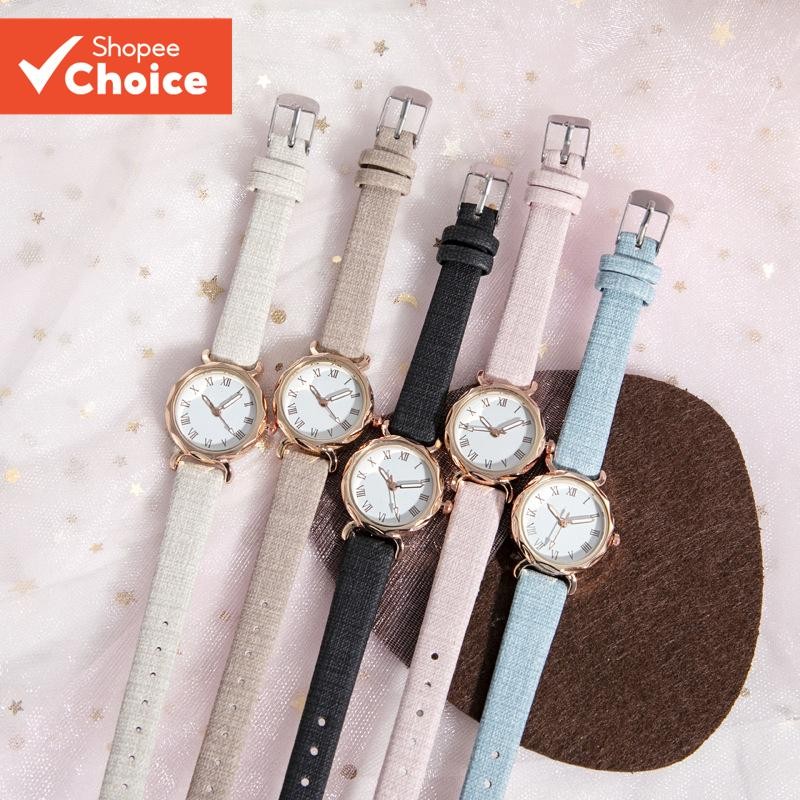 Elegant Minimalist นาฬิกาผู้หญิงขนาดเล็กแฟชั่น Dial สําหรับทุกวัน