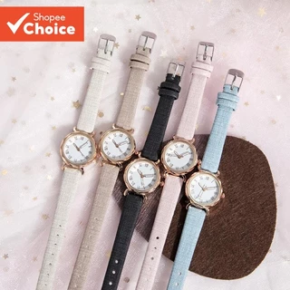 Elegant Minimalist นาฬิกาผู้หญิงขนาดเล็กแฟชั่น Dial สําหรับทุกวัน