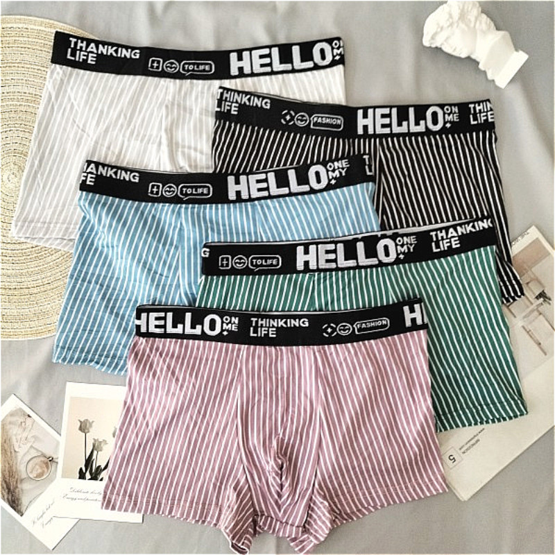 【Antibacterial】กางเกงใน boxer ชาย ระบายอากาศดี ไม่อับชื้น ใส่แล้วเย็นสบายตลอดวัน