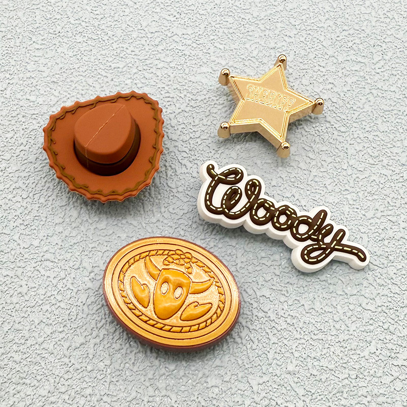 Metal Jibtz Toy Story Shoe Buckle Cartoon Hole Shoe Accessories