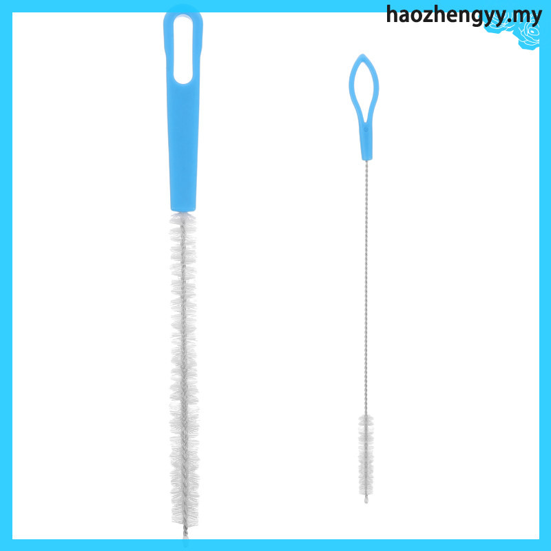 2 ชิ้นแปรงสําหรับซักผ้าเด็กกาน้ําชา Lotus Root Hole 23.50X1.80X1.80 ซม.Pp สแตนเลส haozhengyy