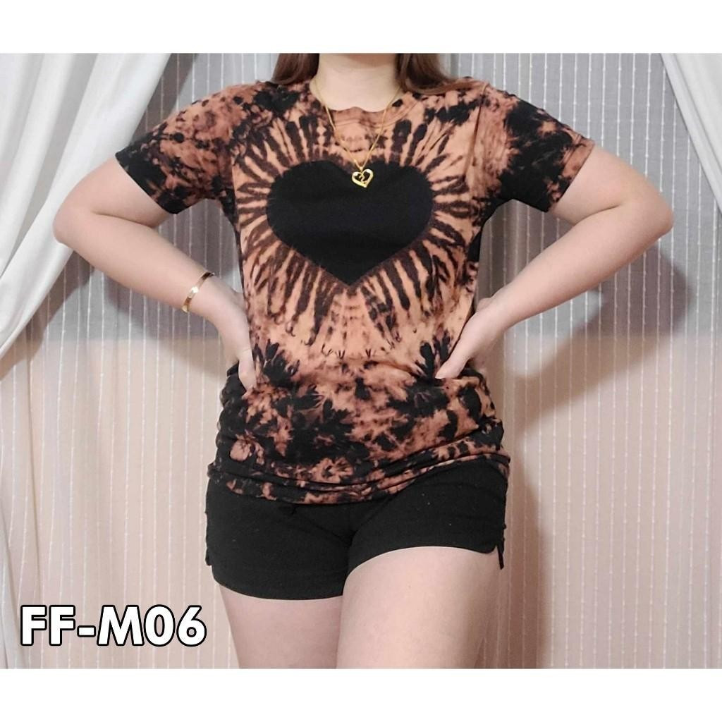 เสื้อยืดครอปเนคสำหรับผู้หญิงไซส์กลาง - รูปที่ 3