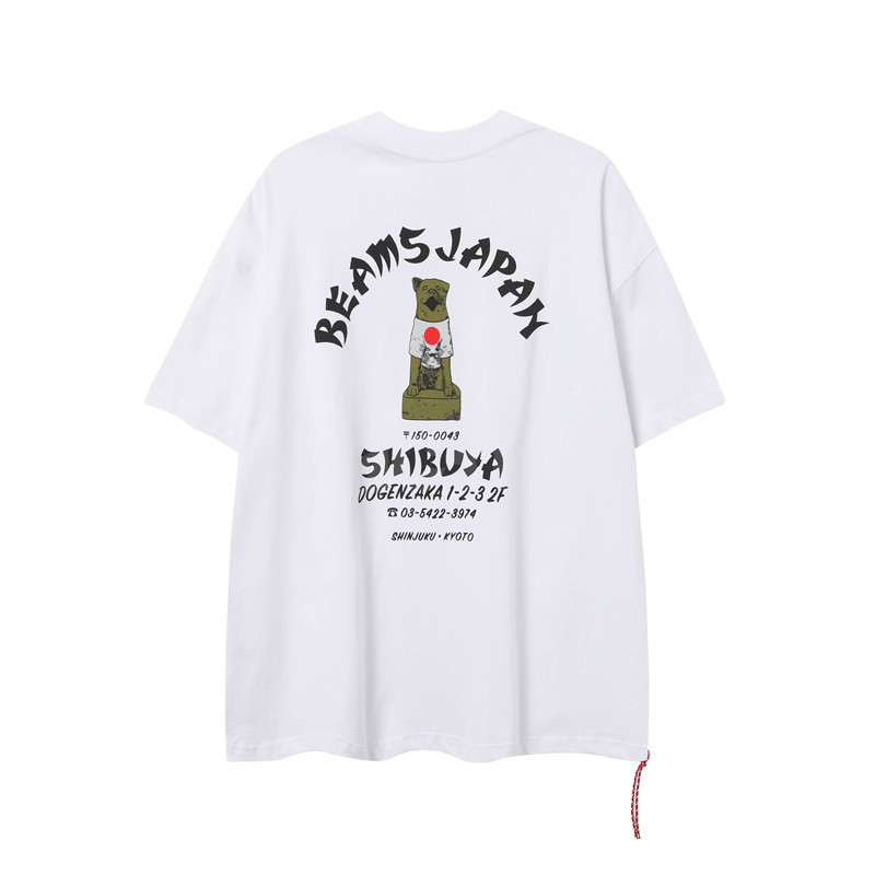 เสื้อยืดแขนสั้นผ้าฝ้าย สไตล์สมาร์ท สำหรับทั้งชายและหญิง ออกแบบลายตัวอักษร ใส่ได้หลายโอกาส