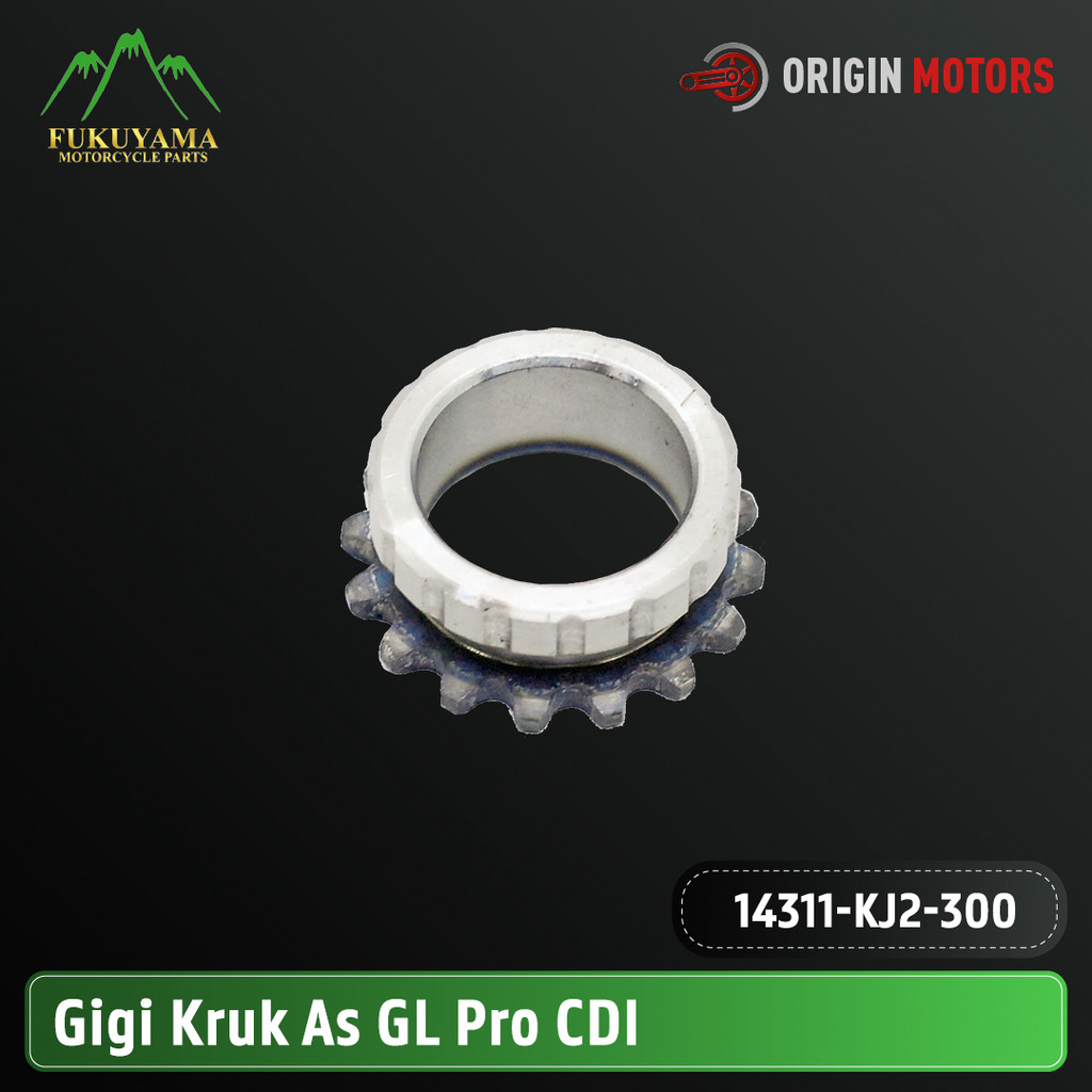 Fukuyama Gear Kro As / เฟืองเพลาข้อเหวี่ยง GL Pro Cdi (16T)