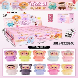 น่ารักสุดๆชินจังขนกำมะหยี่ กล่อง12กล่องตาบอด สุ่มกล่อง ของขวัญ อะนิเมะตัวเลขจี้เด็ก กำมะหยี่ โมเดลตั้งโต๊ะ น่ารักของขวัญ