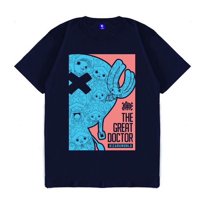 Kizaru เสื้อยืดผู้ชาย Anime One Piece CHOPPER SILHOUETTE