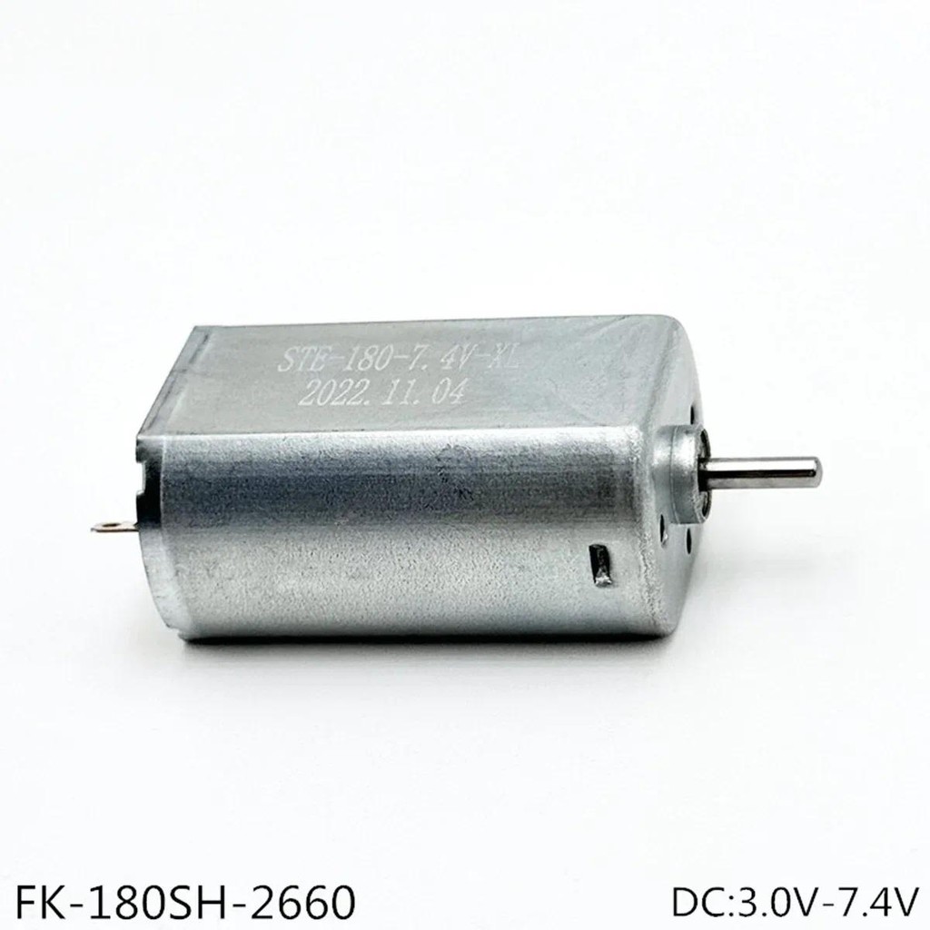 1PC FK-180SH-2660 มอเตอร์ DC 3V 5V 7.4V 19200RPM ความเร็วสูงคาร์บอนแปรง Mini มอเตอร์ DIY เครื่องโกนหนวดไฟฟ้าของเล่นรุ่น