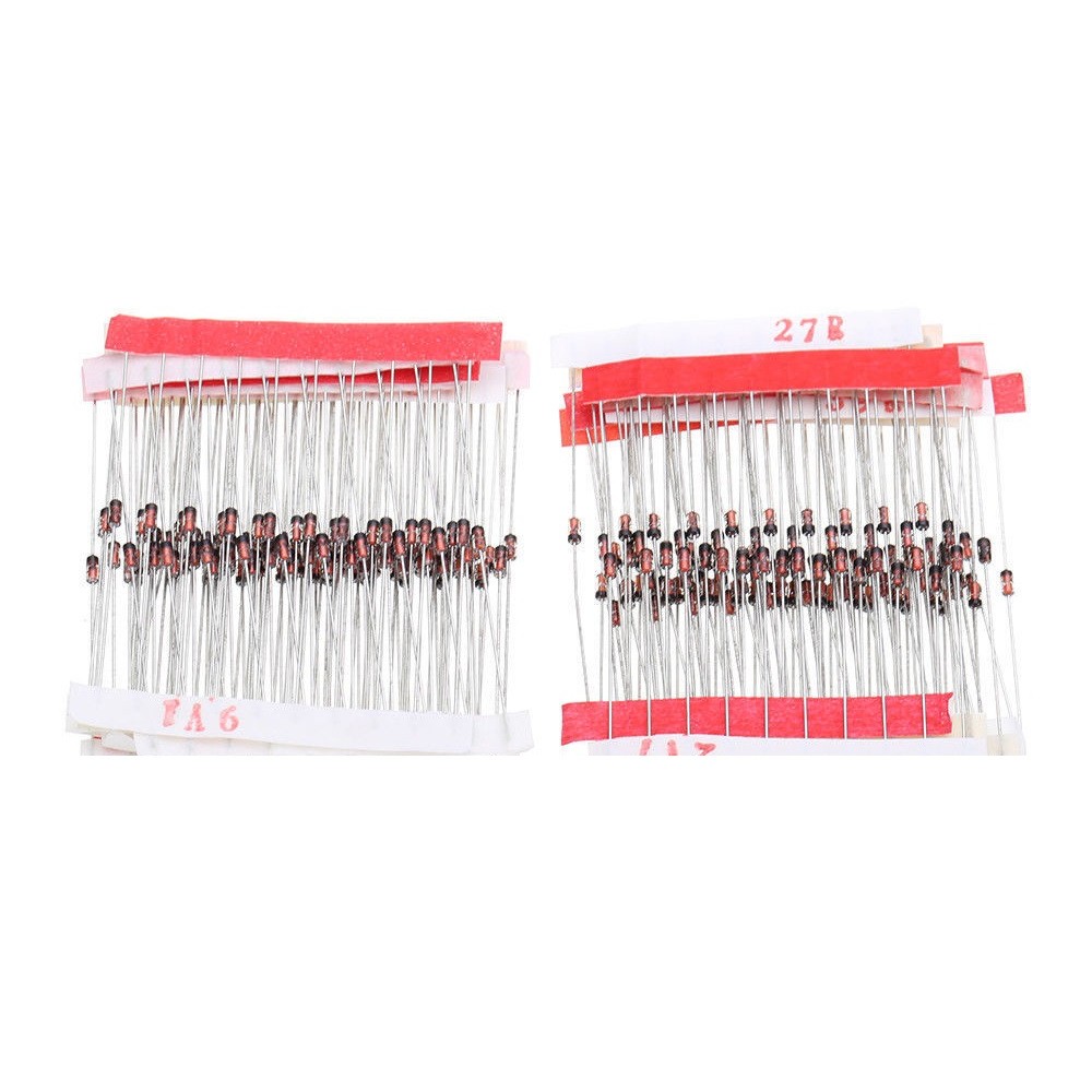 แพ็คเกจ Zener Diode 3.3V - 27V 1W