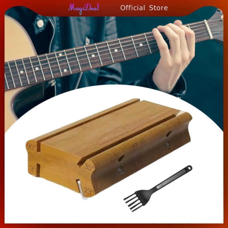 [MAGIDEAL] 3 in 1 Guitar Bass Fret End Dressing Fret Guitar Fret Sanding Block สําหรับเบส ราคา ถูกที่สุด ดีลบีเคเค แกลเลอรีภาพที่ 9