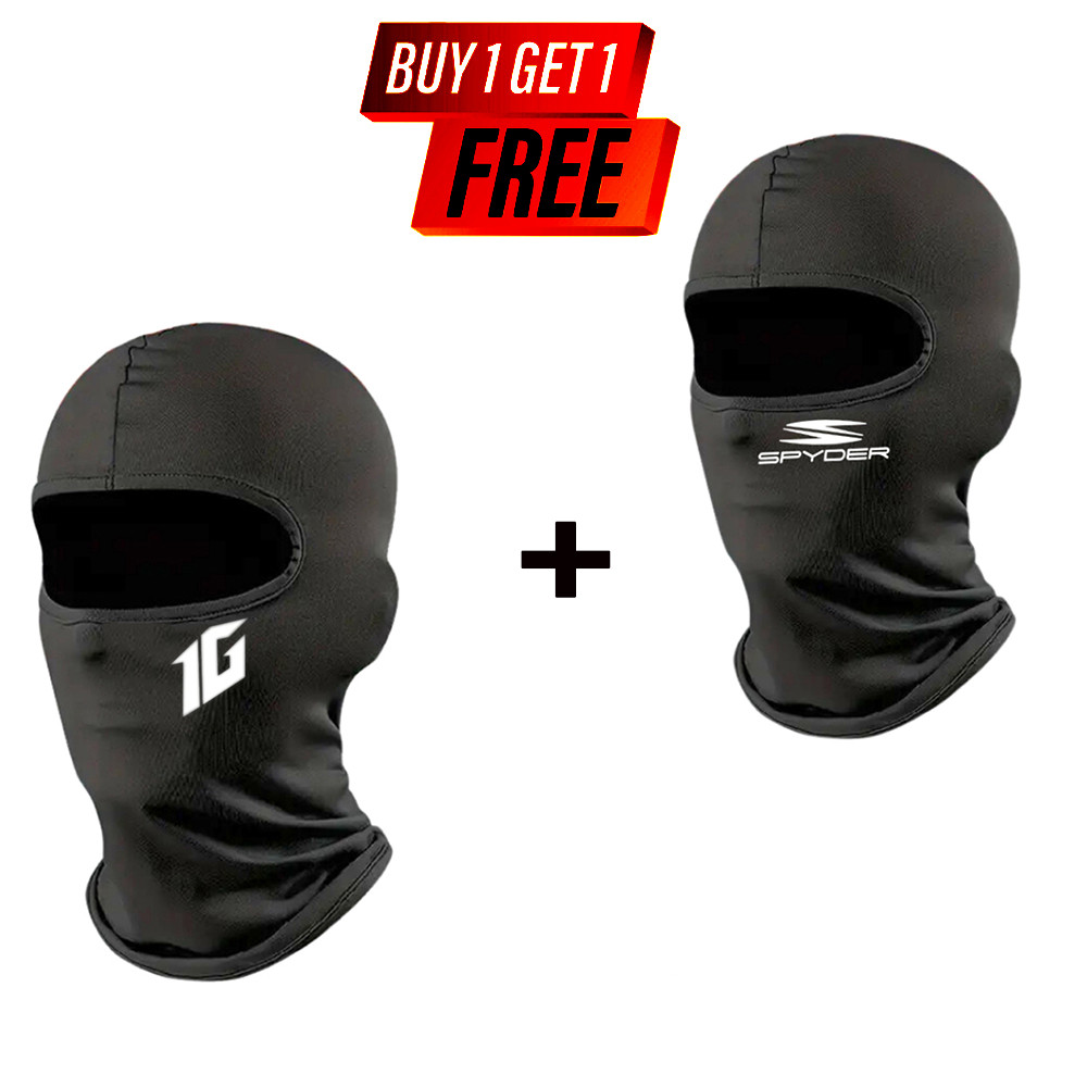 ซื้อ 1 Take 1 Convertible Balaclava สําหรับรถจักรยานยนต์และกีฬากลางแจ้งสําหรับผู้ชายและผู้หญิง Unisex