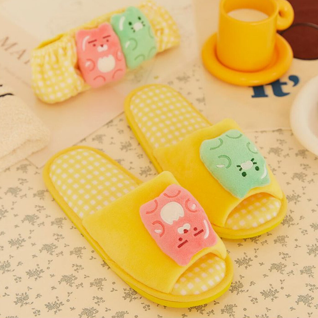 🛒พร้อมส่ง Kakao Friends Jelly Ryan&Choonsik Slipper