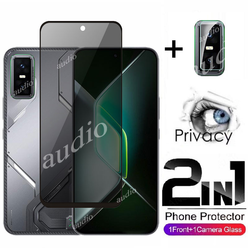 Infinix GT 30 Pro 5G 2in1 หน้าจอส่วนตัวพร้อมฟิล์มเลนส์สําหรับ Infinix GT30 Pro 5G ความเป็นส่วนตัวป้อ
