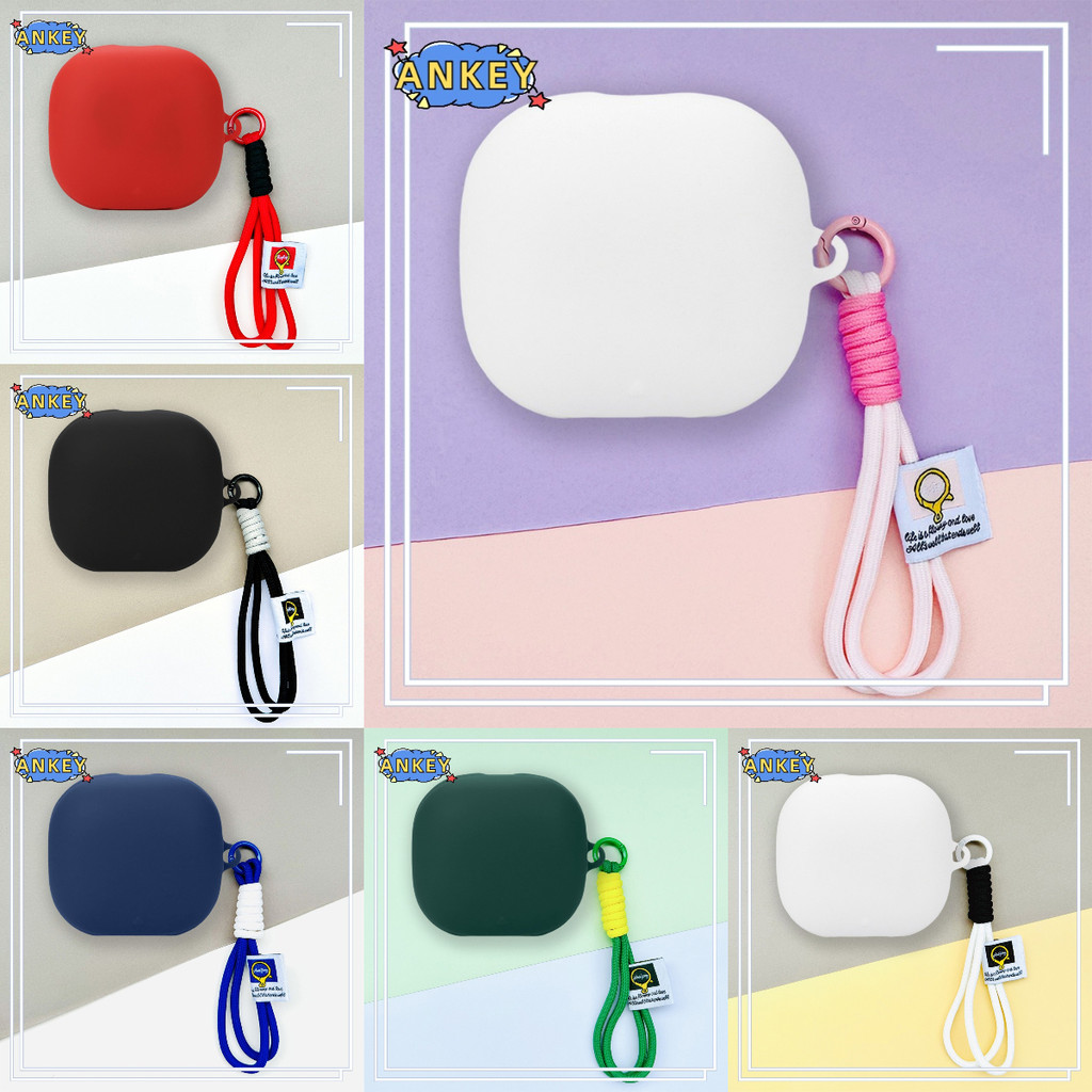 Case for Anker Soundcore Liberty 5 Nylon Lanyard Protective Soft Cover Soundcore Liberty 5 Shells An