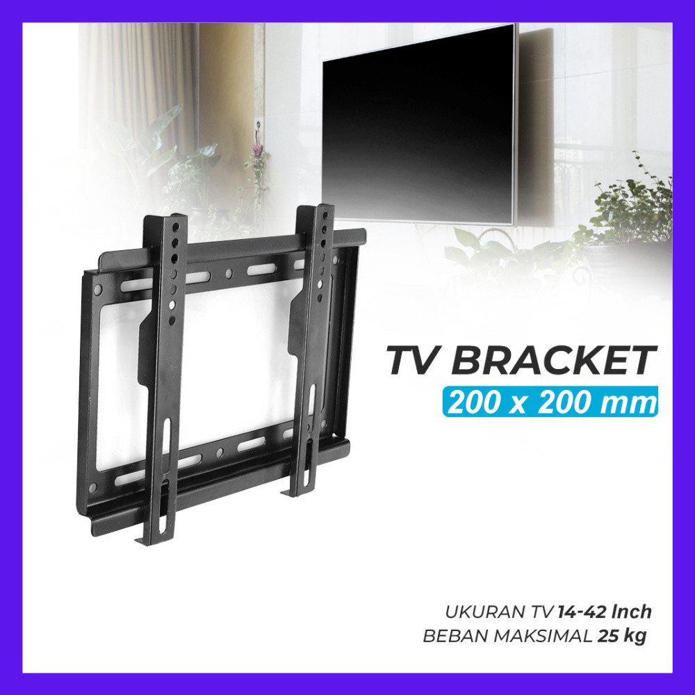 Innovation_tani-TV Wall Mount Bracket VESA 200 x 200 สําหรับ 14-42 นิ้ว TV Bracket TV Smart/Android 