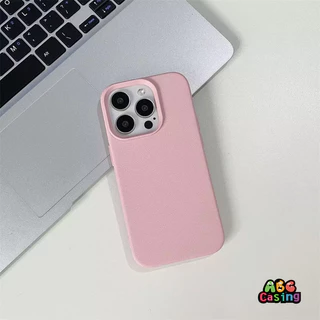 เคสโทรศัพท์สำหรับ IPhone 11 14 13 12 15 16 Pro Max 7Plus 8Plus X XR XS Max 16 14 8 15 7 Plus SE 2020 เคสสีทึบเรียบง่าย