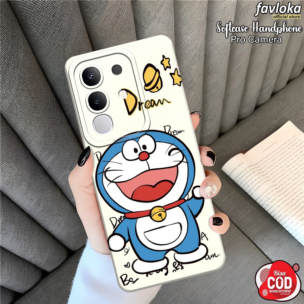 HP เคส VIVO Y29 4G 2025 ล่าสุด - FAVLOOKA - เคสแฟชั่นการ์ตูน - VIVO Y29 4G Softcase - Macaroon Tpu P
