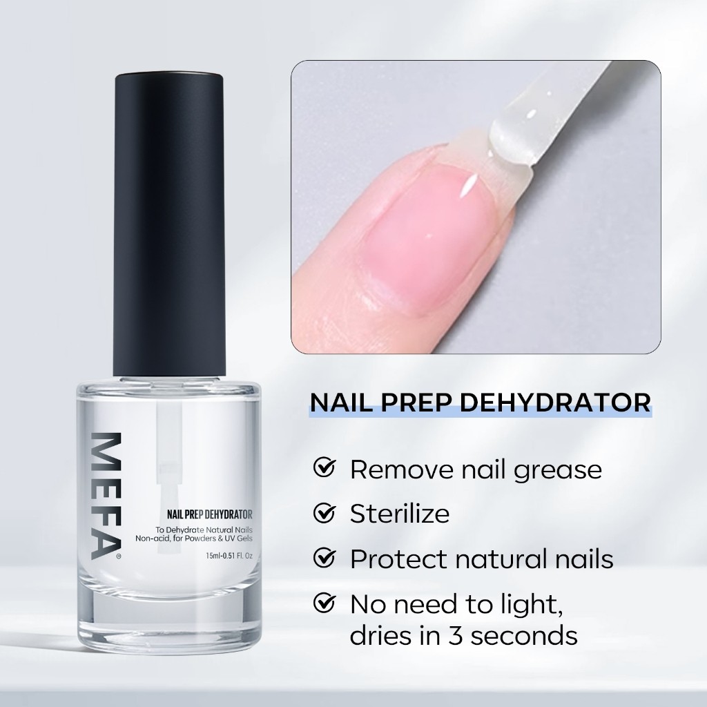 MEFA 15ml*2 ไพรเมอร์ ล่ความชื้นกันเชื้อรา เตรียมหน้าเล็บ ให้ติดทน กันเชื้อร - รูปที่ 2