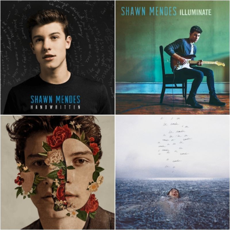 แผ่นต้นฉบับภาพ Shawn Mendes Cd