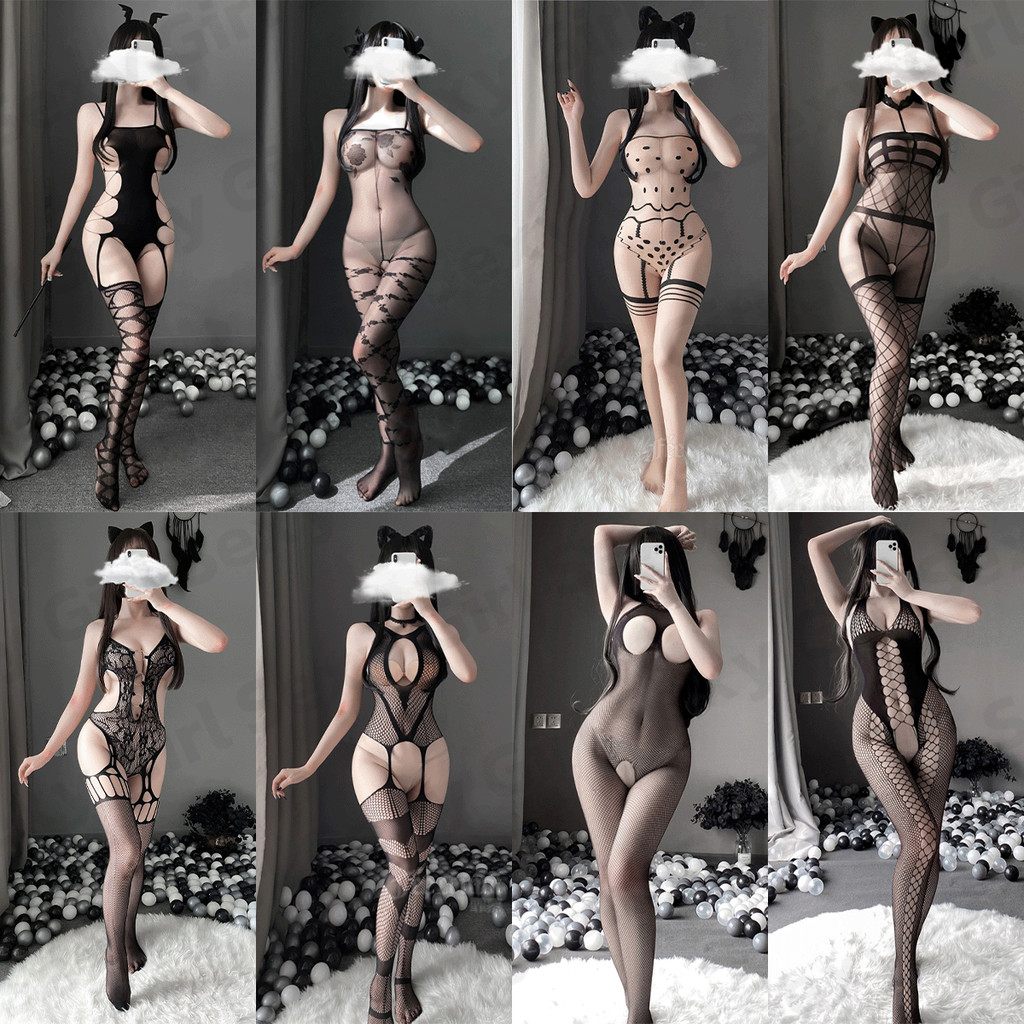 SexyGirls ชุดเซ็กซี่ ตาข่ายซีทรูเต็มตัว เว้าหน้า-หลัง สุดเซ็กซี่ เร้าใจ