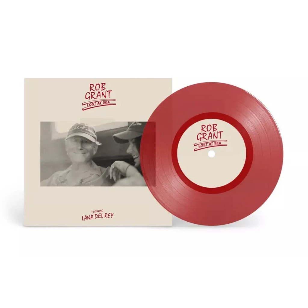 Rob Grant Favor Lana Del Rey - Lost At Sea - สีแดง 7" Vinyl Single
