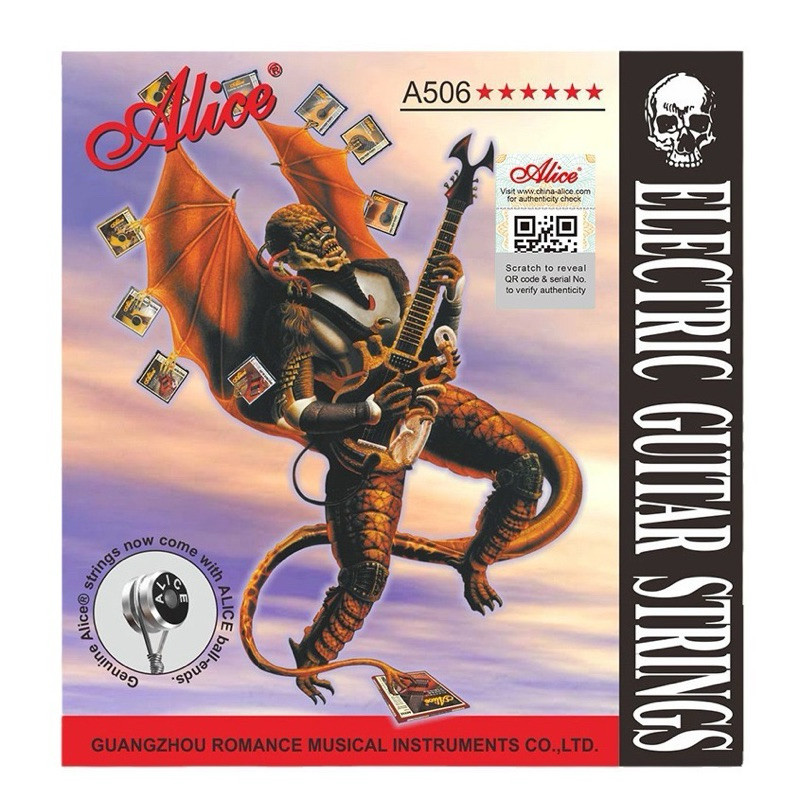 Alice A506 กีตาร์ไฟฟ้า odd string 1 2 3 4 5 6