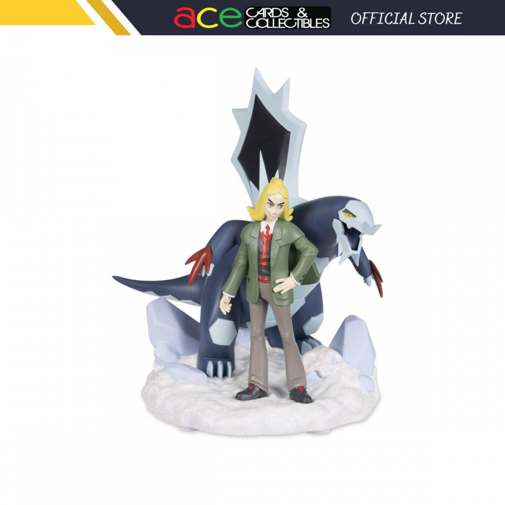 Pokemon Trainers Figure "Hassel & Baxcalibur"