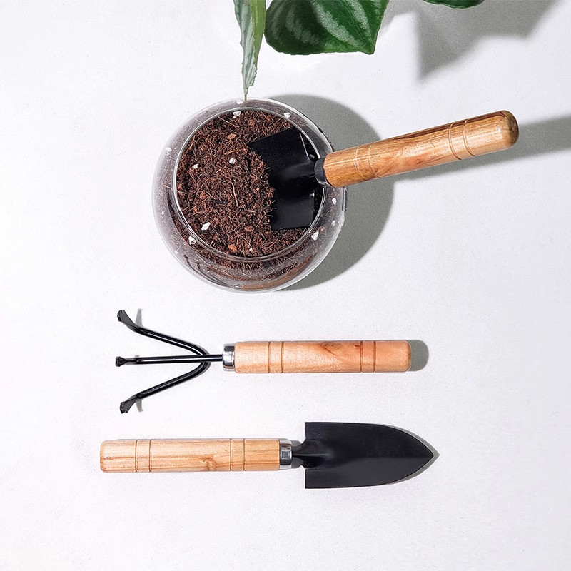 litai  พลั่วเล็กสำหรับปลูกผัก/เหล็กแมงกานีส เครื่องมือขุดกลางแจ้งสำหรับขุดผักป่า/พลั่วพิเศษสำหรับทำสวน (3 ชิ้น) - รูปที่ 5