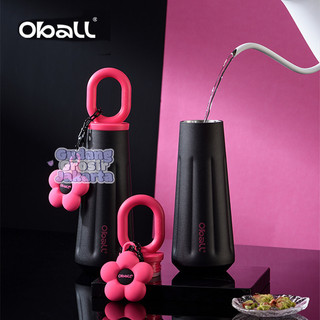 OBALL Tumbler Vacuum Insulated Bottle 450ml Tumbler Heat Resistant Stainless Steel 316