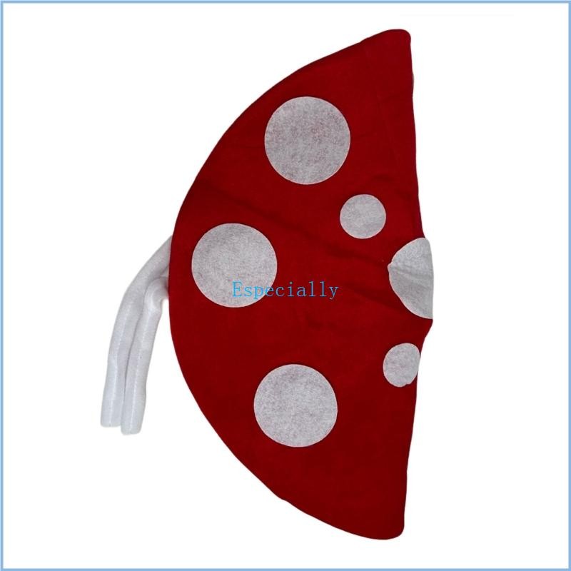 ESP Multiuse Mushroom Hat Soft Warm Plush Hat สําหรับทุกวัยคอสเพลย์อุปกรณ์เสริม