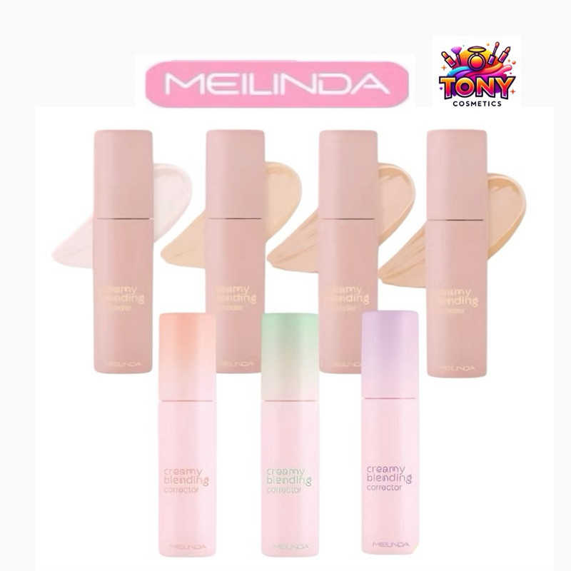 +- MEILINDA Creamy Blending Concealer&Corrector เมลินดา ครีมมี่ เบลนดิ้ง คอนซีเลอร์&คอเรคเตอร์ MC801