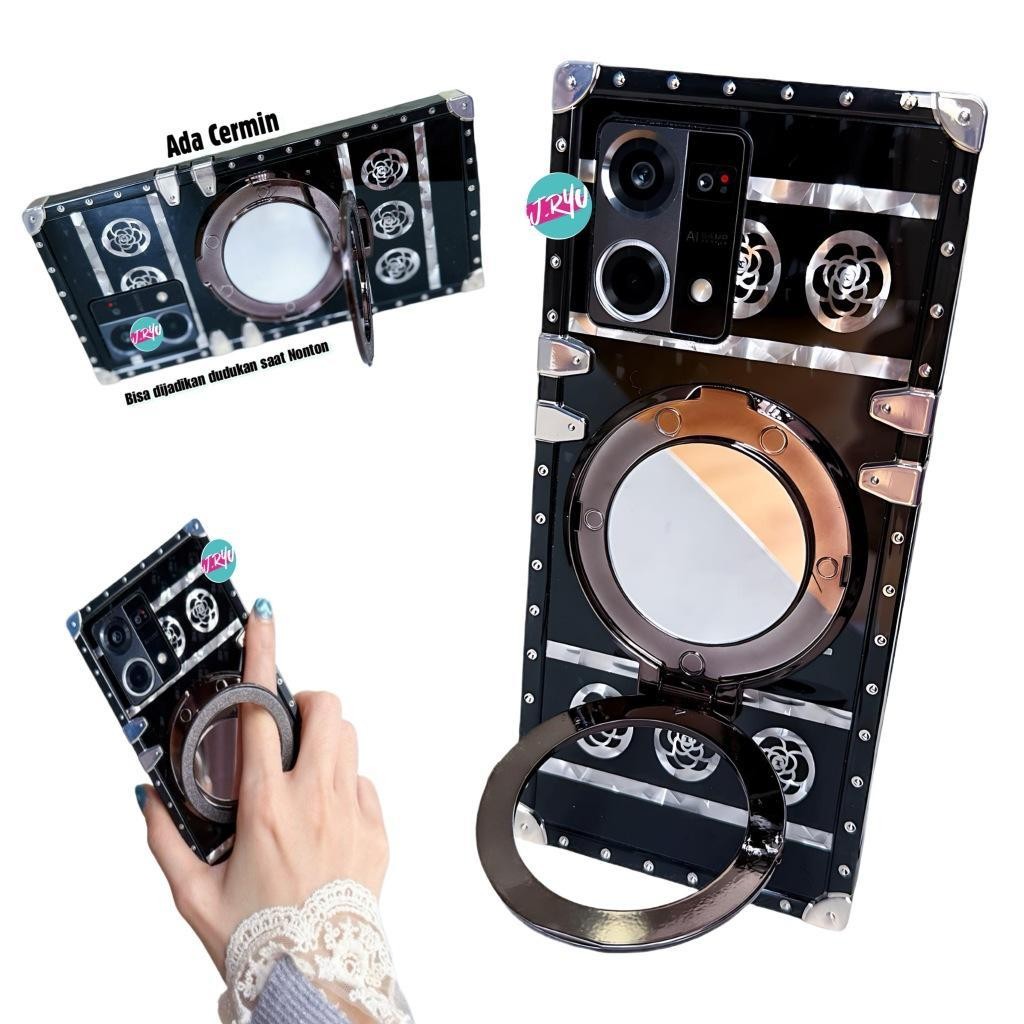 PRINCESS BLACK Trunk Case Oppo A5X A5i A5 PRO A3 A3X A3 PRO A60 A18 A38 A58 A78 F9 A5S A7 A12 A11K A