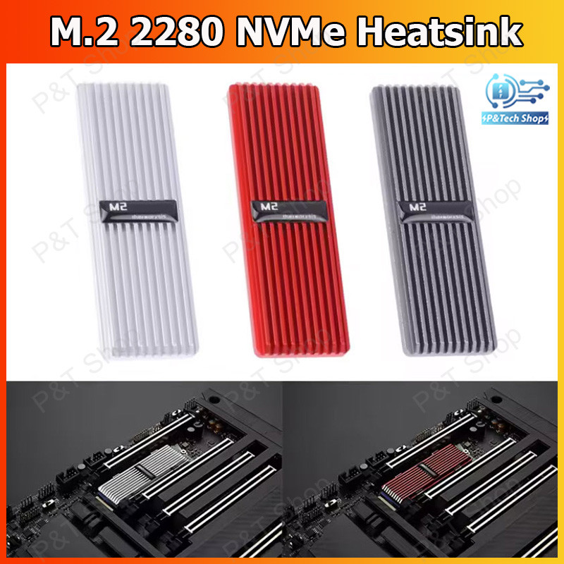 1 ชิ้น M.2 SSD Heatsink ฮีทซิงค์ระบายความร้อนสําหรับ SSD M.2 2280