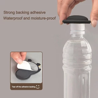 SHAR 1/2/4 ชิ้นกันชนประตู, กันกระแทกยางนุ่ม Anti Collision Pads, Anti-slip Mute Design Self กาว Handle กันชน Home