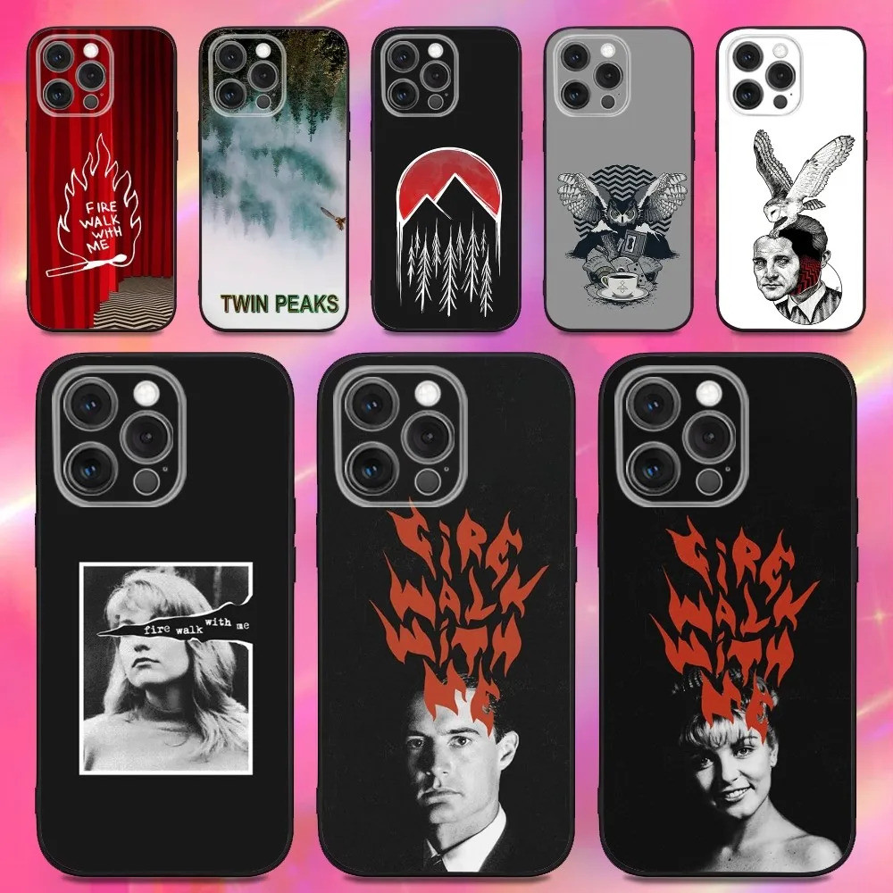 TP-1 Twin Peaks Fire Walk With Me เคสโทรศัพท์สําหรับ iPhone 16, 17,15,14,13,12,11,Pro,Max,Plus,X,XS,
