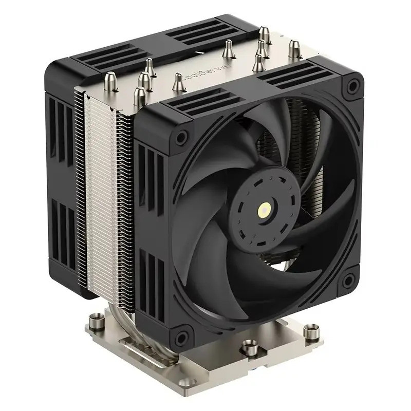 Sever CPU Cooler สําหรับ LGA 3647 ประเภทสแควร์ 4U หม้อน้ํา 5 ท่อความร้อน 300W ความร้อน Double Side B