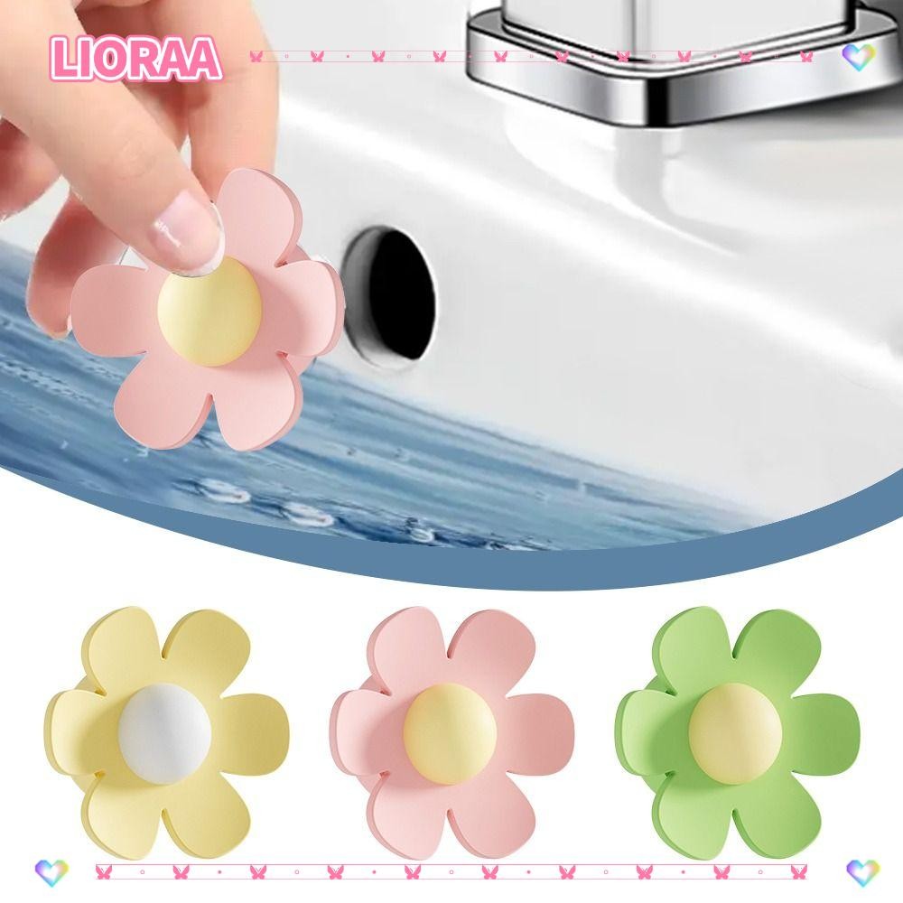 ลิโรร่า‌แหวนซีลท่อท่อระบายน้ํา, ปลั๊กท่อระบายน้ําพื้นป้องกันกลิ่นป้องกันการอุดตัน, ดอกไม้ที่มีประโยชน์รูปแมลงหลักฐานปิดผนึกฝาครอบล้างอ่าง