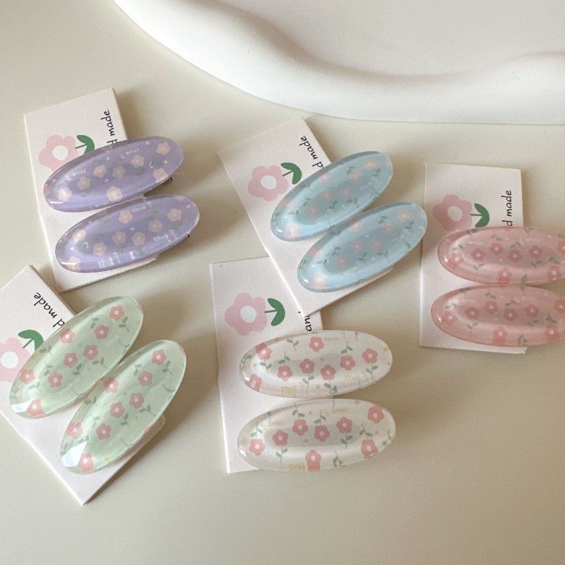 กิ๊บติดผมทิวลิปหวานน่ารักสำหรับสาวๆเกาหลี อิน สไตล์ เครื่องประดับดอกไม้ขนาดเล็ก