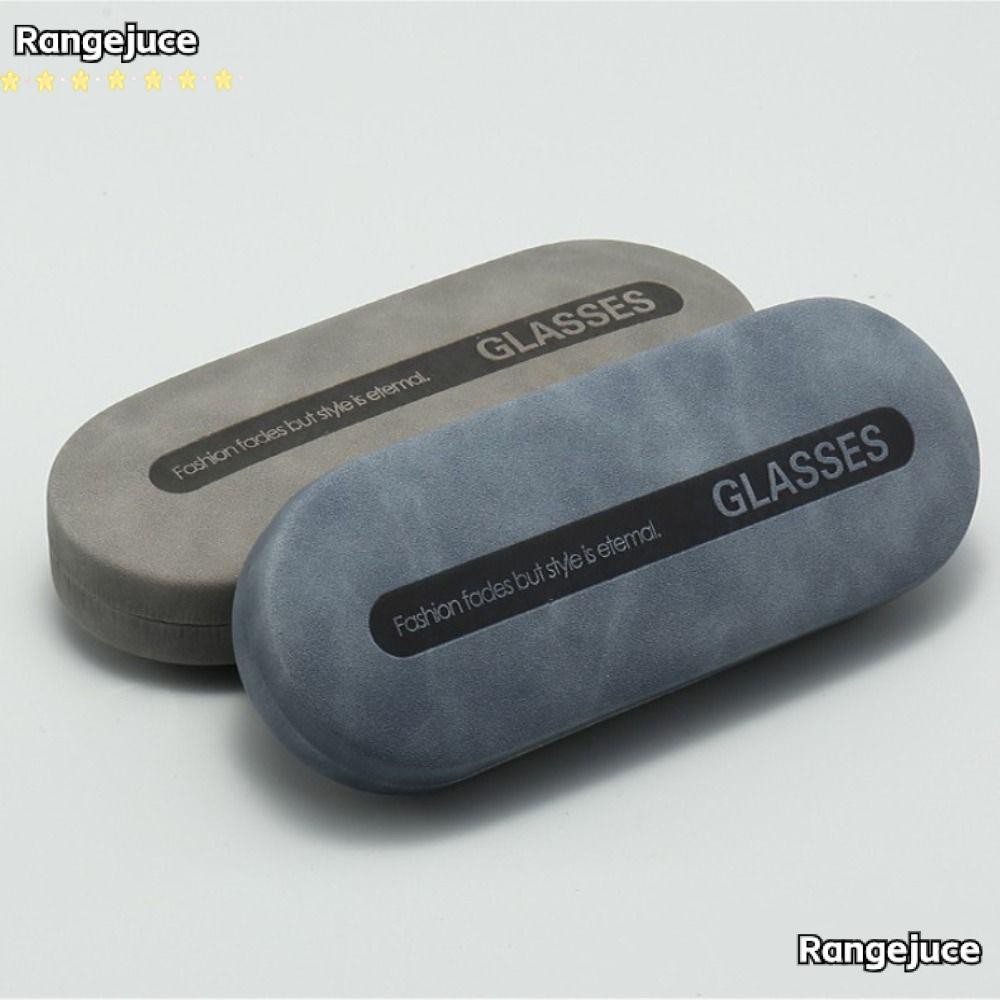 กล่องแว่นตา RANGEJUCE, แว่นตาป้องกันหนัง PU, Simple Hard Shell สำหรับแว่นกันแดดผู้หญิง
