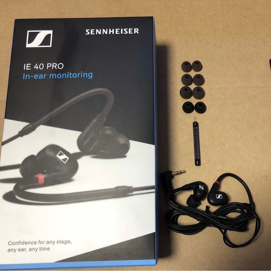 Sennheiser IE900 HD206 IE300 HD400S IE40PRO หูฟังชนิดใส่ในหูตรวจสอบ DIY ไดนามิกเพลงเวทีหูฟัง