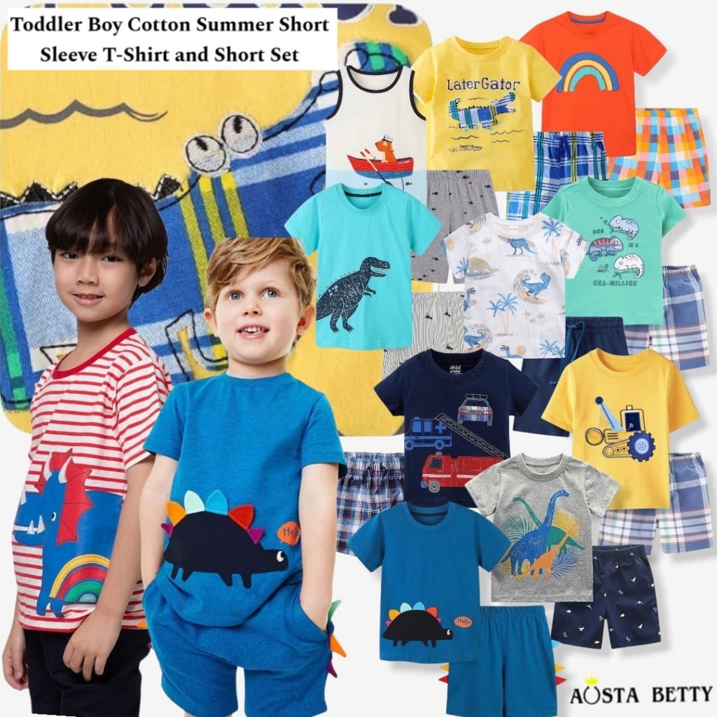 ชุดสูทแฟชั่นนําเข้า Aosta Berry สําหรับเด็กผู้ชาย 2-7 ปี 3372