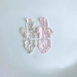 ฤดูร้อนทารกแรกเกิดน่ารักสไตล์เจ้าหญิงชุดว่ายน้ําแขนสั้นเด็กเ…