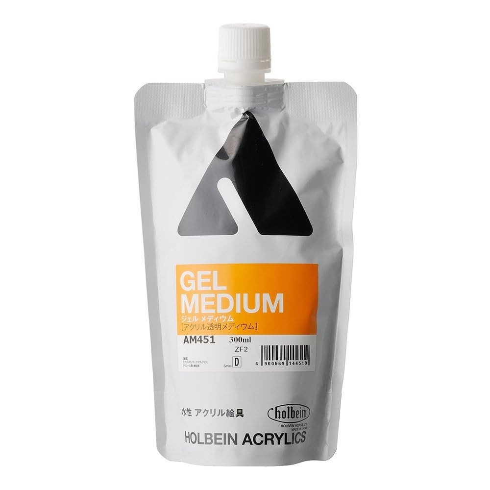 Holbein Acrylic Medium AM451 300ml Gel Medium〈Acrylic Transparent Medium〉14451