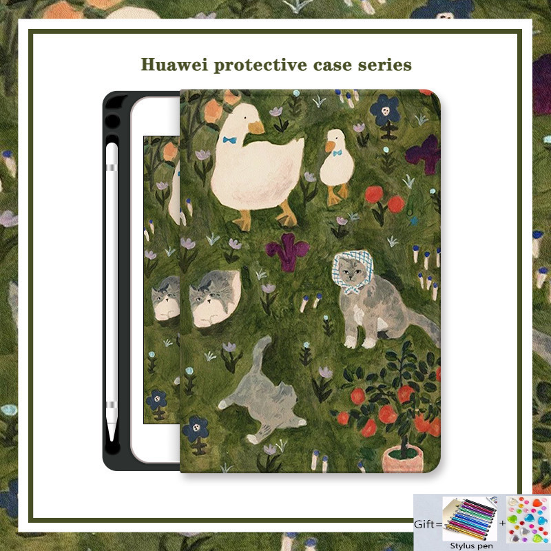 สําหรับ Huawei Matepad Air 11.5 S SE 11 2024 10.4 นิ้วพร้อมดินสอ Slot Matepad T10 T10s Pro 12.6 13.2