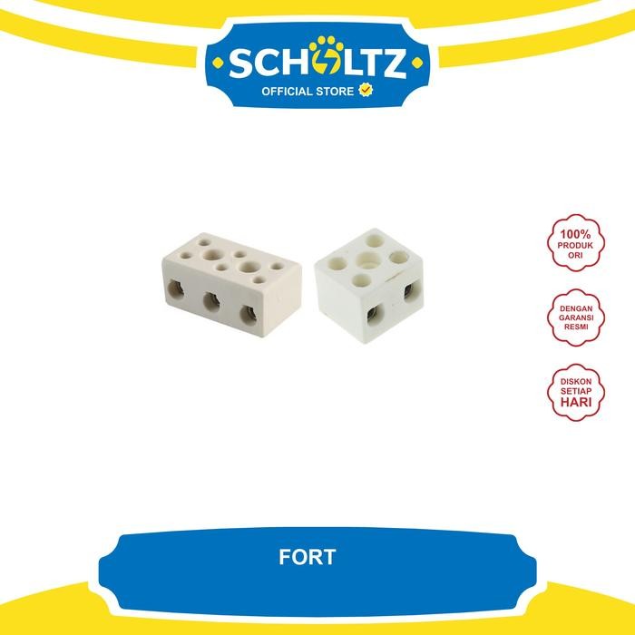 FORT TERMINAL BLOCK เซรามิค 2W5H-10A