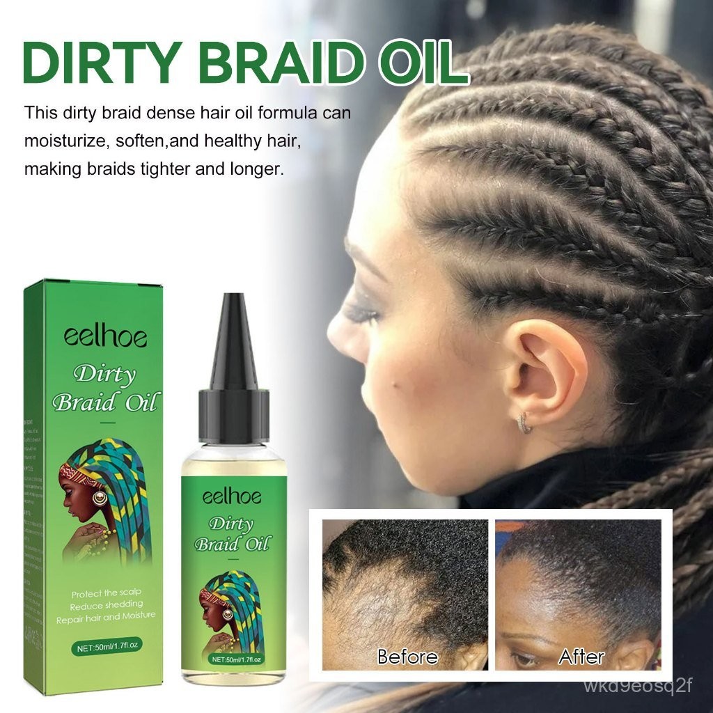 Braid Oil for Soothes Moisturizes Dry & Itchy Scalp- Braid Care Oil for Dandruff and Thinning Edges-