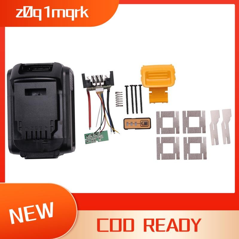 สําหรับ 18V 20V แบตเตอรี่เปลี่ยนกรณีพลาสติก 3.0Ah 4.0Ah DCB201,, Li-Ion แบตเตอรี่อะไหล่ z0q1mqrk