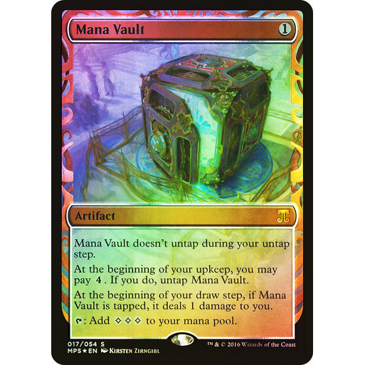 การ์ด EDH PlayTest - Mana Vault (สิ่งประดิษฐ์)