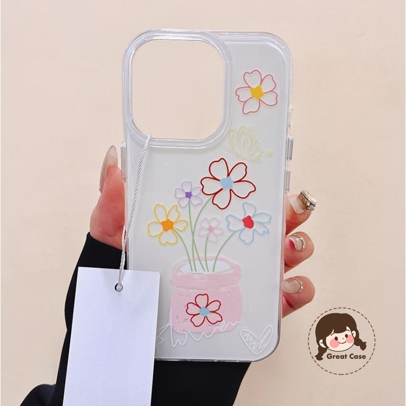 Simple สีสันดอกไม้เคสโทรศัพท์สําหรับVivo Y78 Y78 + Y78t Y77 Y77e Y77t Y76 Y76s Y75 Y74s Y73s Y72 5G 